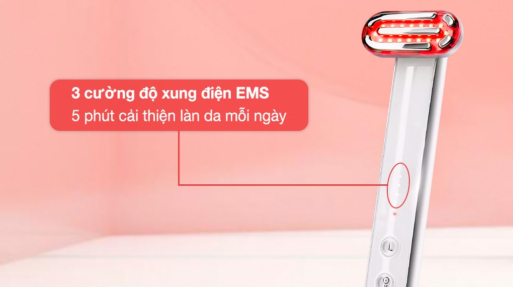 Máy ánh sáng đỏ tăng sinh Collagen Halio 3 in 1