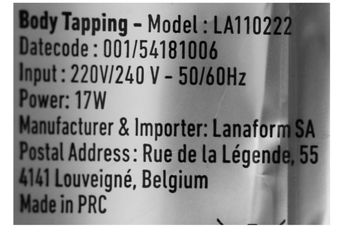 Máy massage cầm tay Lanaform LA110222 Màu Trắng