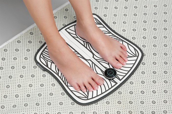 Thảm massage chân Lanaform LA100208 Màu Trắng - Xám