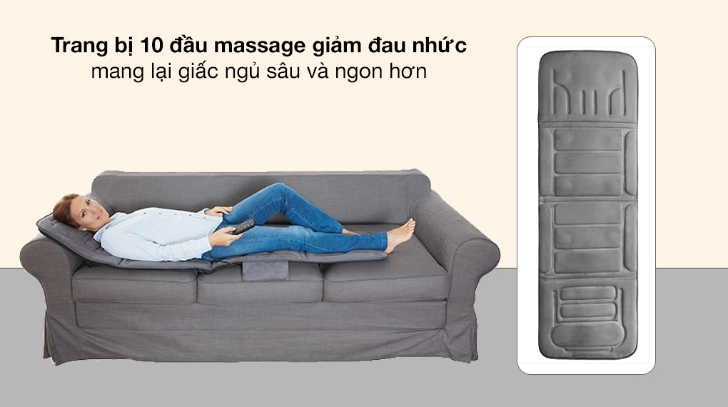 Đệm massage toàn thân Lanaform LA110315