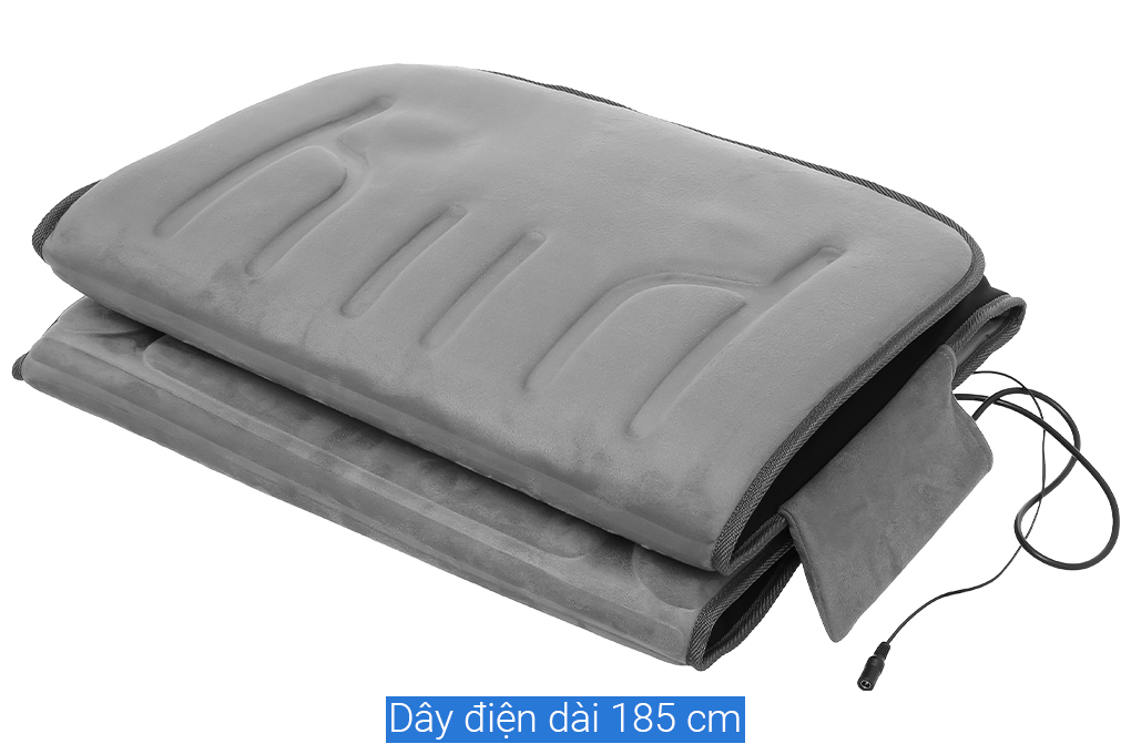 Đệm massage toàn thân Lanaform LA110315 Màu Xám nhạt