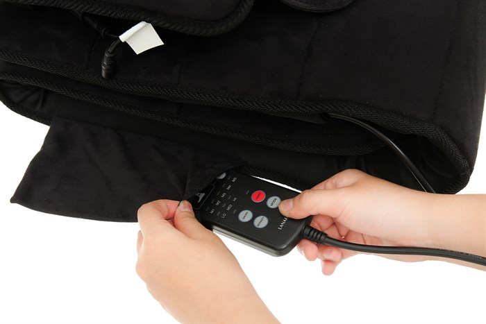 Đệm massage toàn thân Lanaform LA110316 Màu Đen