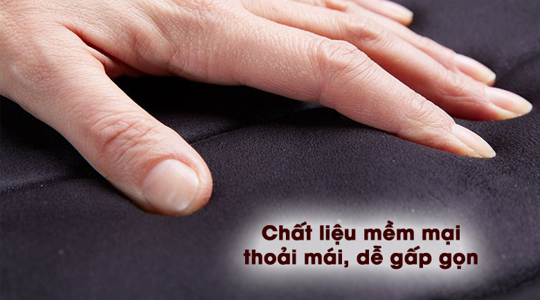 Chất liệu êm ái - Đệm massage Lanaform LA110316