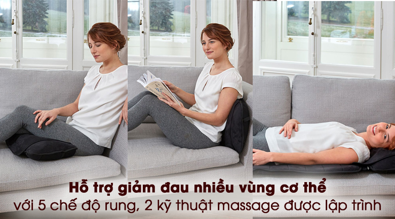 Massage thư giãn cơ thể - Đệm massage Lanaform LA110316