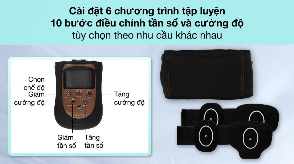 Đai massage bụng điện xung Rio Beauty Tek BT-AATB