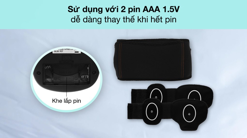 Đai massage bụng điện xung Rio Beauty Tek BT-AATB