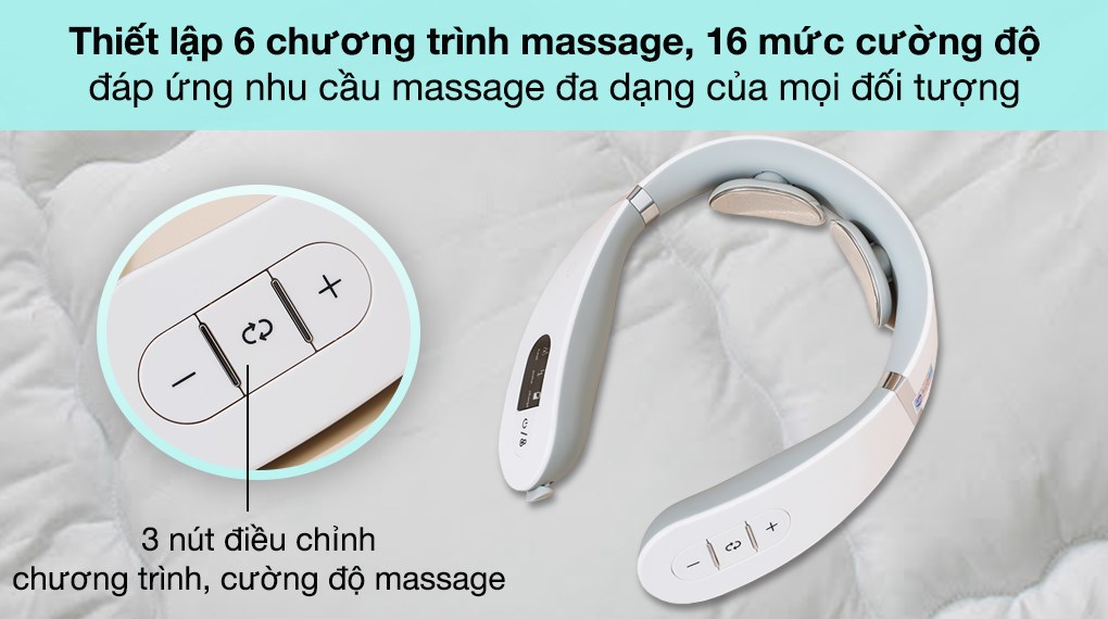 Máy massage cổ, vai, gáy Rio Beauty BT- NEMA
