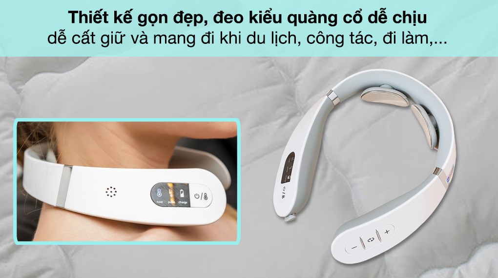 Máy massage cổ, vai, gáy Rio Beauty BT- NEMA