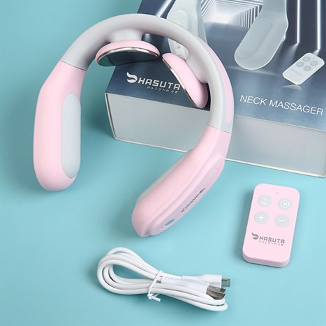 Máy massage cổ, vai, gáy HASUTA HMN-160 (Màu hồng) Màu Hồng