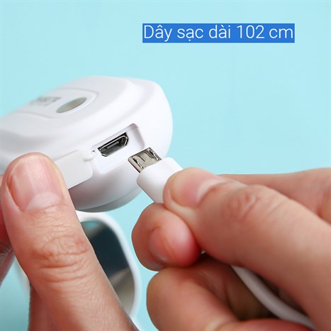 Máy massage cổ, vai, gáy HASUTA HMN-160 (Màu trắng) Màu Trắng
