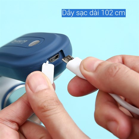 Máy massage cổ, vai, gáy HASUTA HMN-160 (Màu xanh) Màu Xanh dương đậm