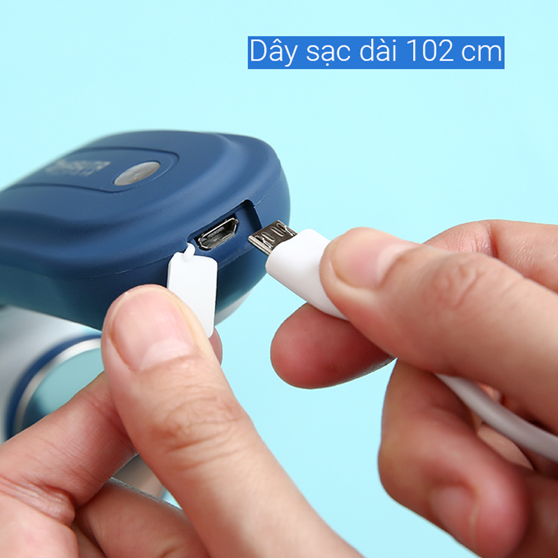 Máy massage cổ, vai, gáy HASUTA HMN-160 (Màu xanh) Màu Xanh dương đậm