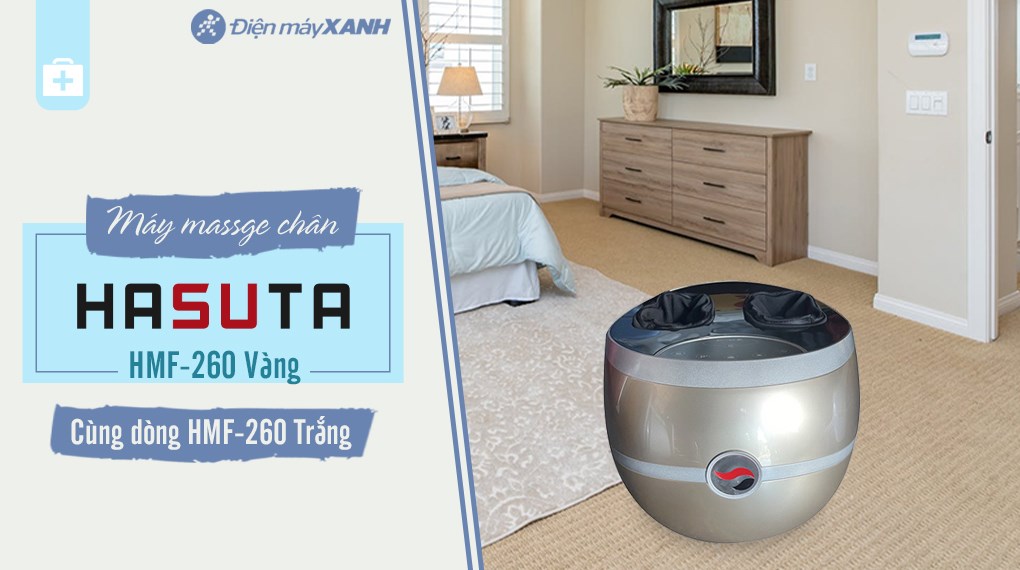 Máy massage chân HASUTA HMF-260 (Màu vàng)