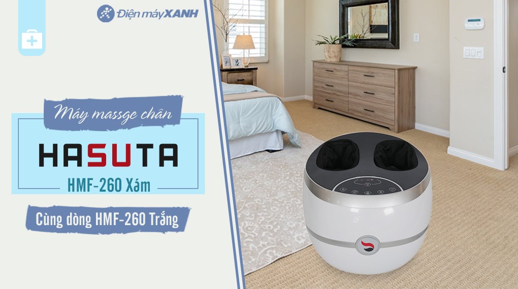Máy massage chân HASUTA HMF-260 (Màu xám)