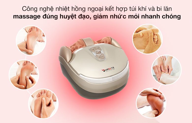 Công nghệ - Máy Massage chân HASUTA HMF-300