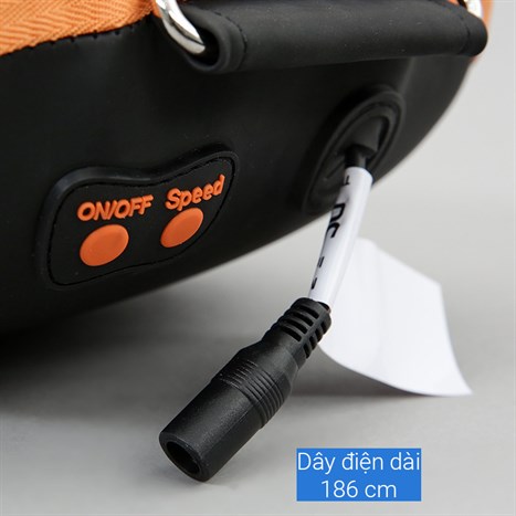 Máy massage toàn thân Rio Beauty BT-MANB-EU Màu Đen - Cam