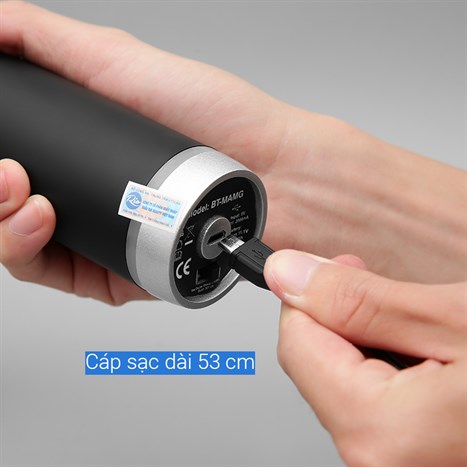 Súng massage mô sâu Rio Beauty BT-MAMG Màu Đen