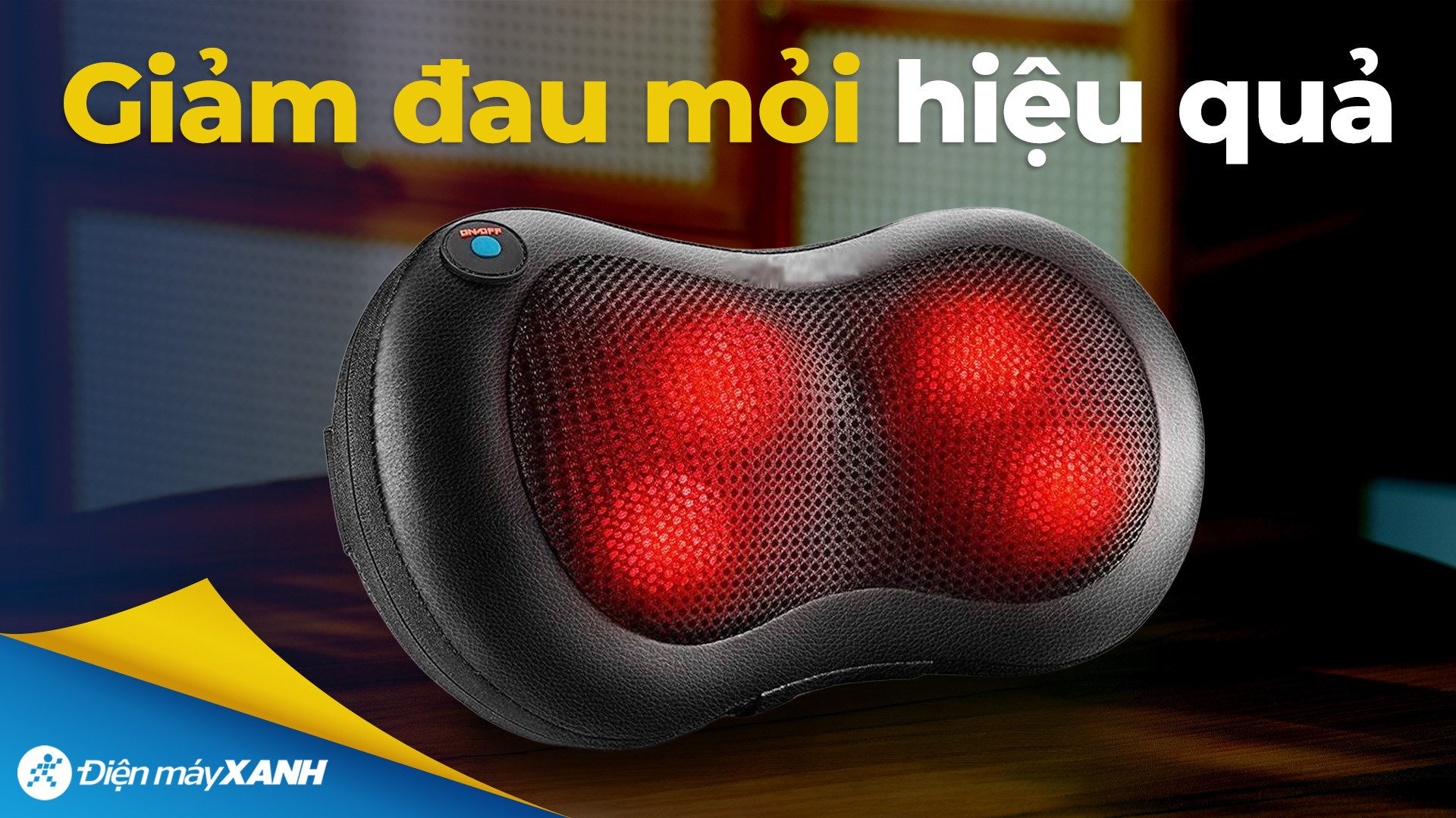 Gối massage đa năng Kachi MK343