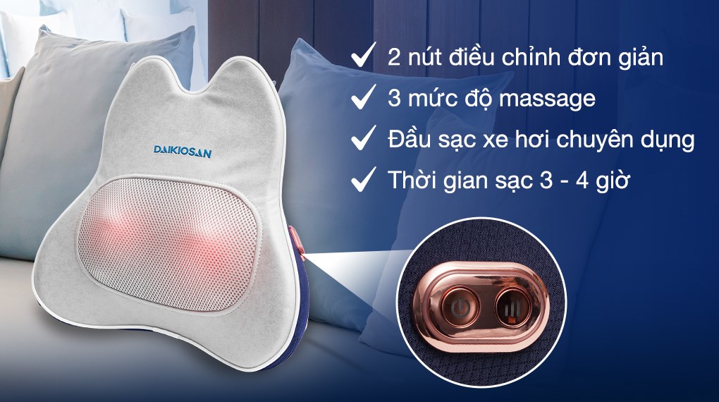 Máy Massage Lưng Daikiosan DVML-00001