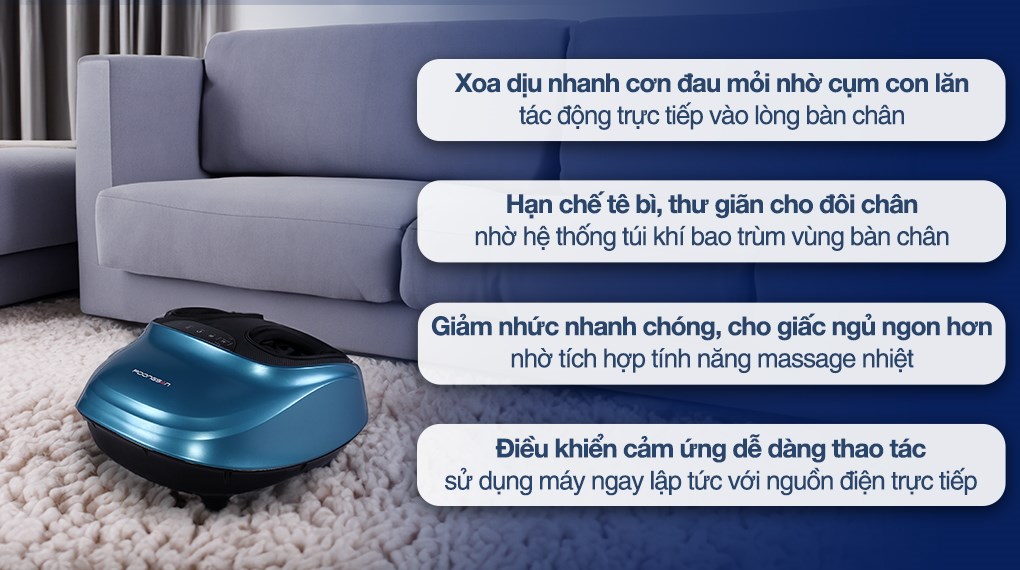 Máy massage chân Poongsan MFP-001-BL
