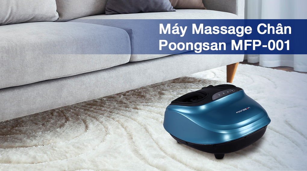 Máy massage chân Poongsan MFP-001 phù hợp với những người cao tuổi, thường xuyên nhức mỏi chân Máy massage chân Poongsan MFP-001 phù hợp với những người cao tuổi, thường xuyên nhức mỏi chân