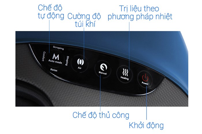 Máy massage chân Poongsan MFP-001-BL Màu Xanh