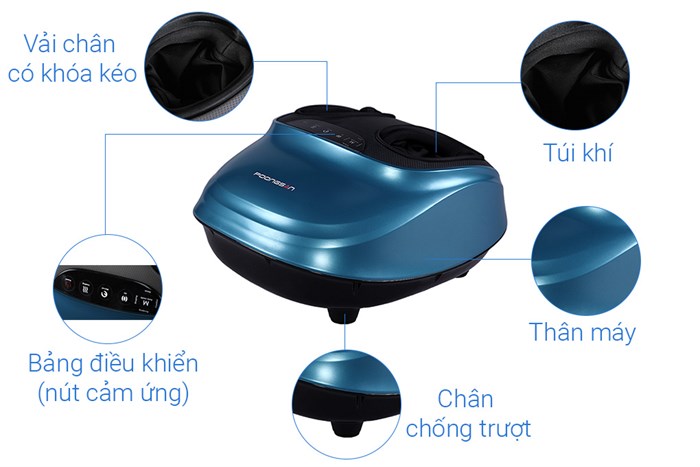 Máy massage chân Poongsan MFP-001-BL Màu Xanh