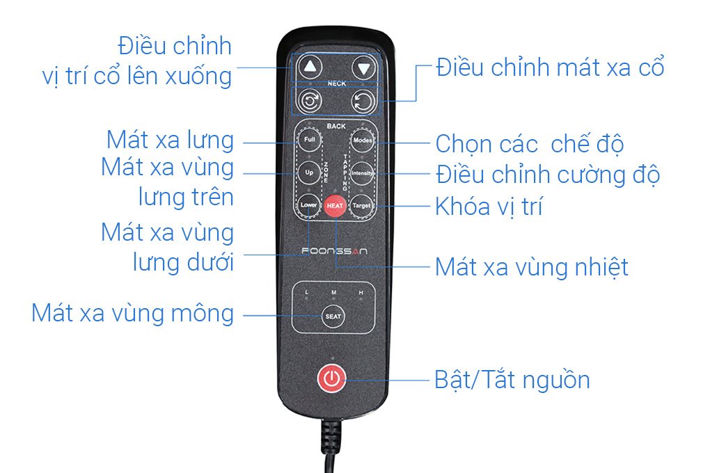 Đệm Massage Poongsan MUP 104 - 7