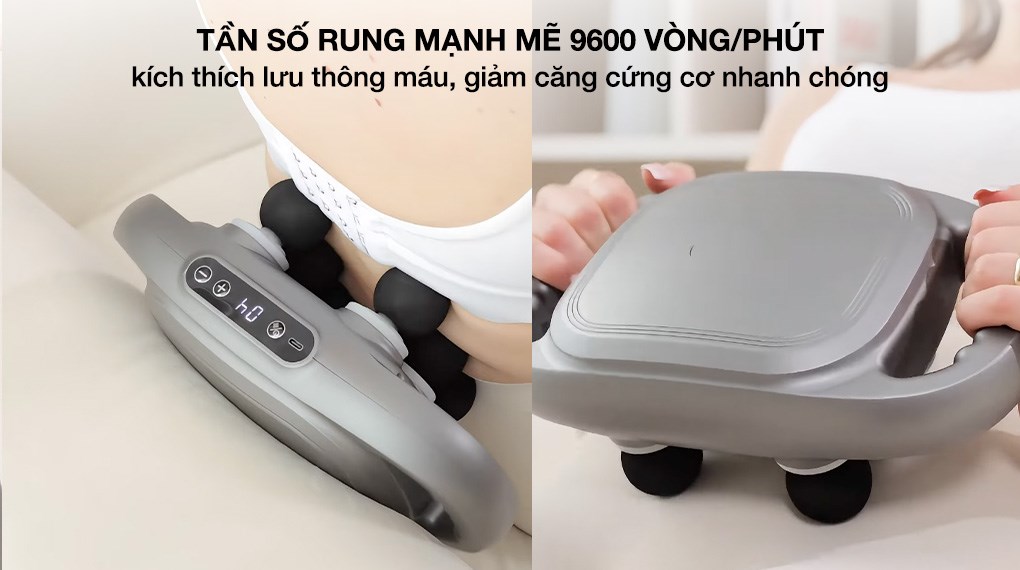Máy massage 6 đầu Kachi MK390