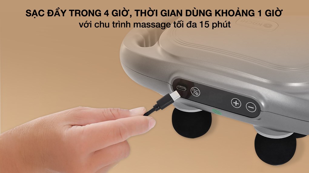 Máy massage 6 đầu Kachi MK390