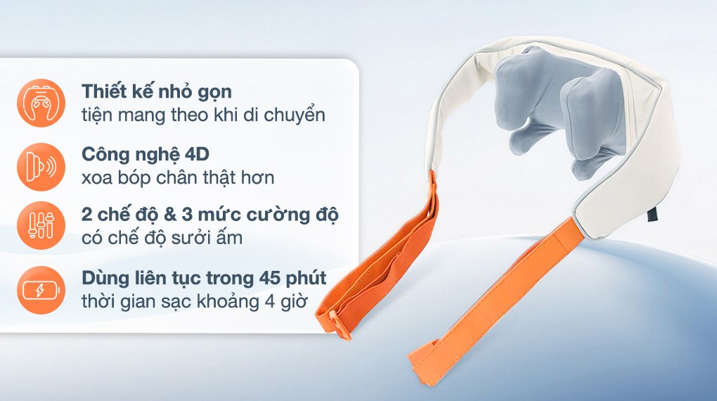 Máy massage cổ vai gáy Kachi MK395