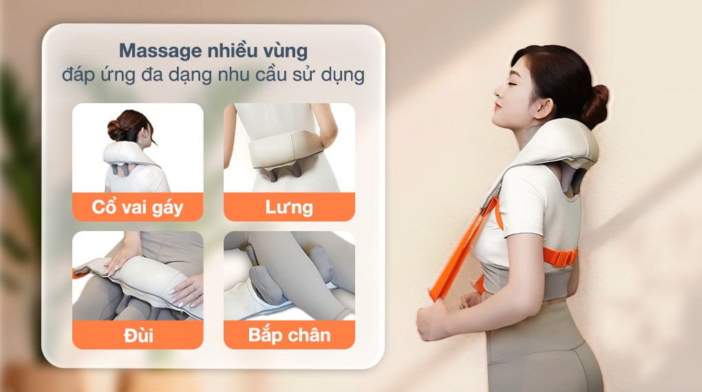 Máy massage cổ vai gáy Kachi MK395