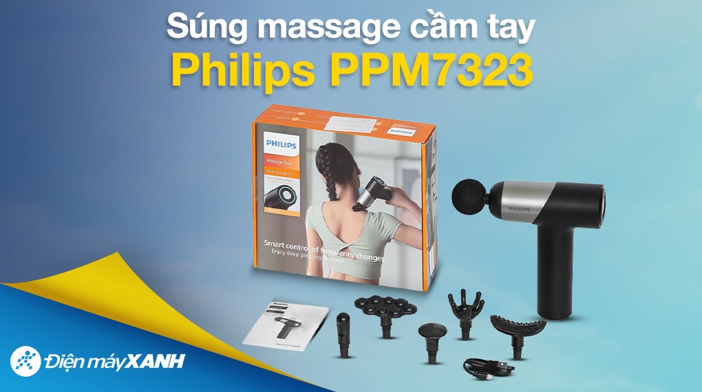 Súng massage cầm tay Philips PPM7323