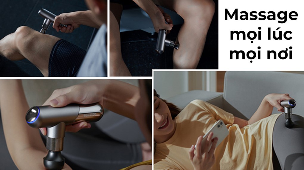 Súng massage cầm tay Philips PPM7501