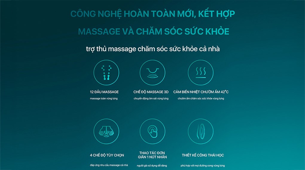 Máy massage lưng Philips PPM4501