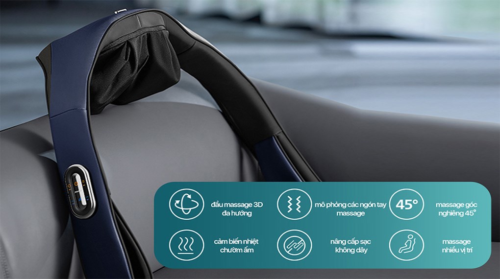 Đai choàng massage cổ vai gáy Philips PPM3521