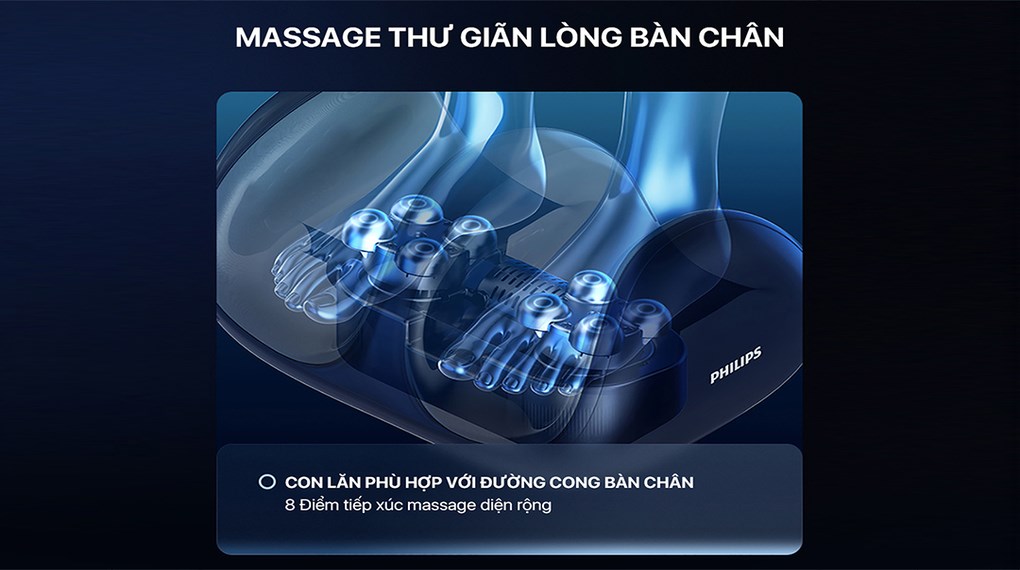 Máy massage chân Philips PPM6331