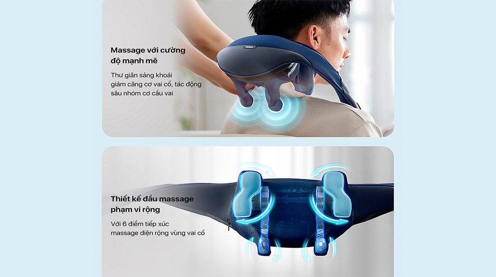 Máy massage cổ vai gáy Philips PPM3522