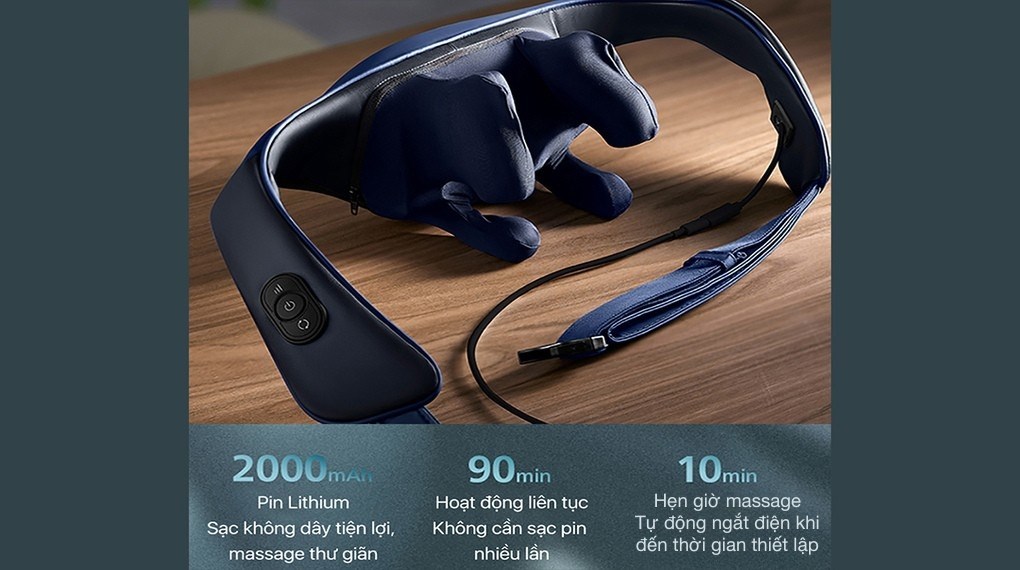 Máy massage cổ vai gáy Philips PPM3522