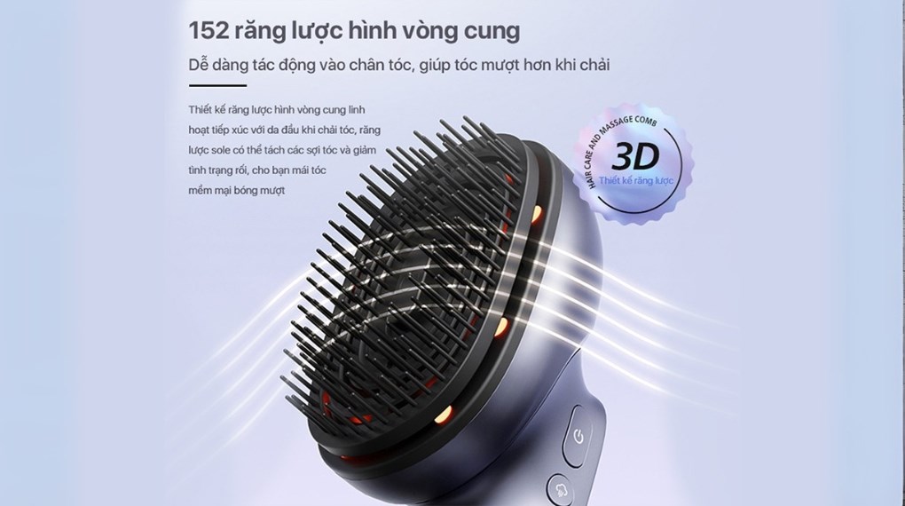 Lược massage đầu Philips PPM1511