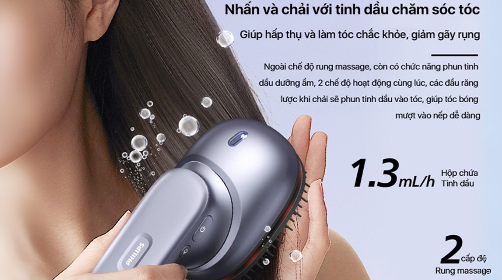 Lược massage đầu Philips PPM1511