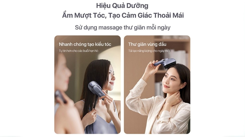 Lược massage đầu Philips PPM1511