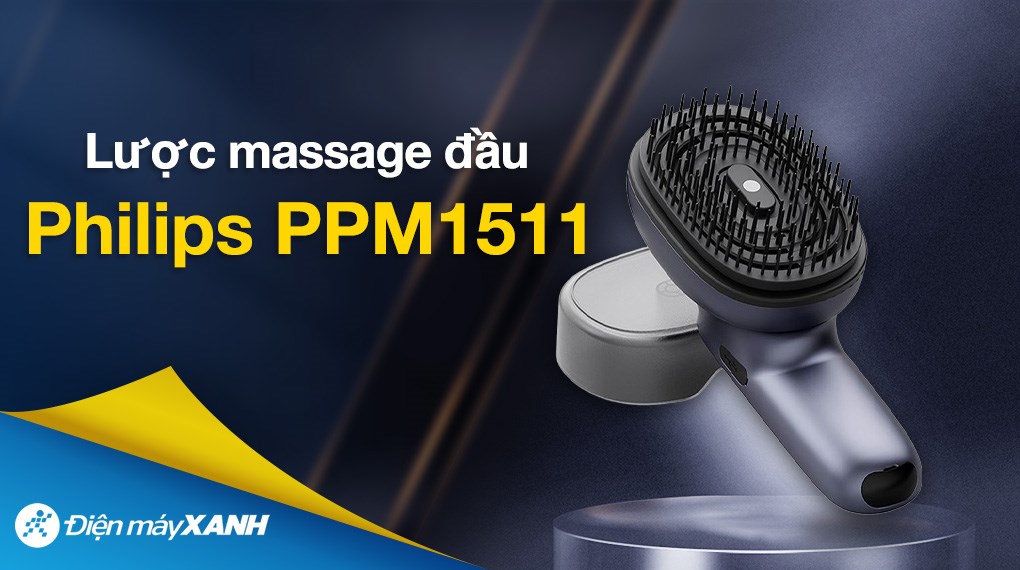 Lược massage đầu Philips PPM1511