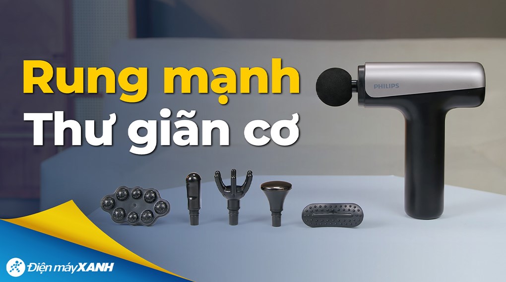 Súng massage cầm tay Philips PPM7325