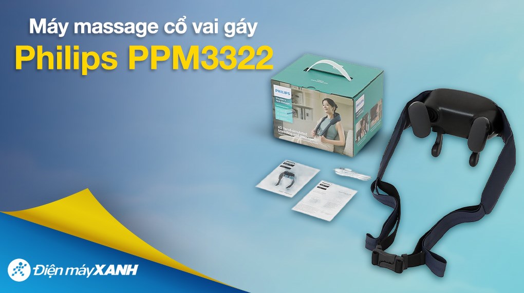 Máy massage cổ vai gáy Philips PPM3322