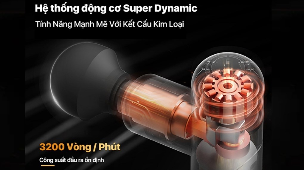 Súng massage cầm tay Philips PPM7308