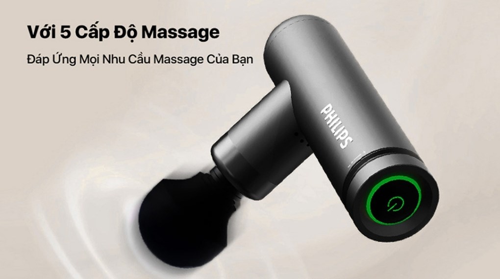 Súng massage cầm tay Philips PPM7308