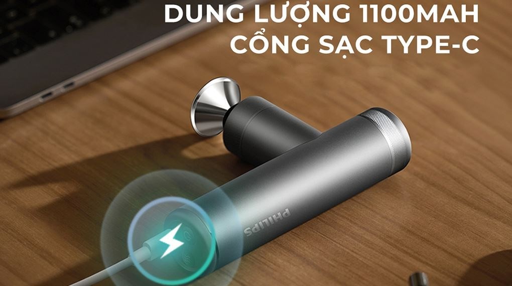 Súng massage cầm tay Philips PPM7307