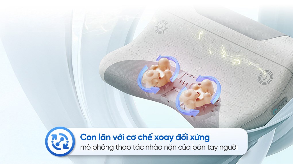Gối massage cổ vai gáy Philips PPM3504