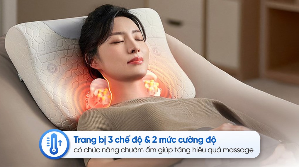 Gối massage cổ vai gáy Philips PPM3504